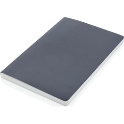 Impact softcover steenpapier notitieboek A5-grijs schuin