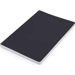 Impact softcover steenpapier notitieboek A5-zwart schuin