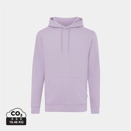 Iqoniq Jasper recycled katoen hoodie lavender