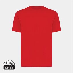 Iqoniq Sierra lichtgewicht gerecycled katoen t-shirt rood