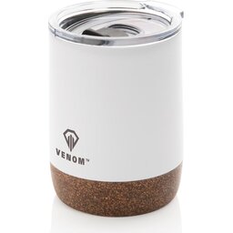 Isoleer koffie beker met kurk - 180 ml-gepersonaliseerd