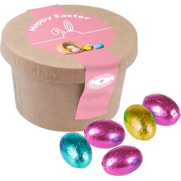 Kartonnen bekertje met creamy Paaseitjes
