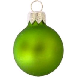 Kerstbal lime bedrukken