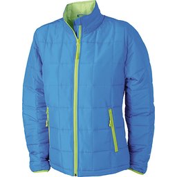 Ladies Padded Light Weight Jacket aqua