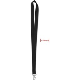 Lanyard Simple Lany-zwart