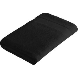 Luxe handdoek Organisch 140 x 70 cm - 500 gr:m² zwart