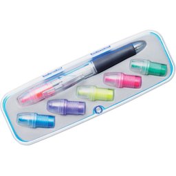 Markeerstift set met 6 kleuren