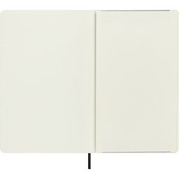 Moleskine 100% VEGEA® Boa notitieboek met zachte kaft - gelijnd L - Zwart - 4