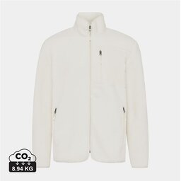 Natural Iqoniq Diran gerecycled polyester pile-fleece jas