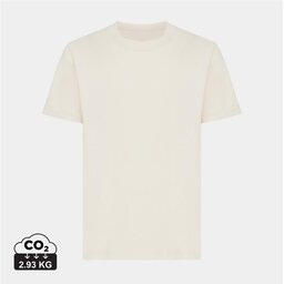 Natural Raw Iqoniq Sierra lichtgewicht gerecycled katoen t-shirt
