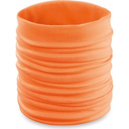 Nekwarmer colsjaal oranje