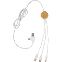 Ontario 1.2 meter 6-in-1 kabel- bovenzijde