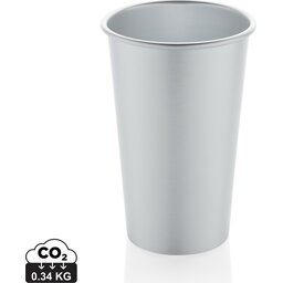 Alo RCS recycled aluminium lichtgewicht beker 450 ml