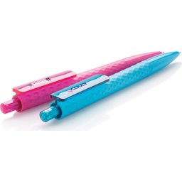 p610910 X3 pen blauw en roze met logo