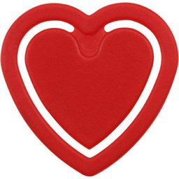 Paperclip in vorm van hartje