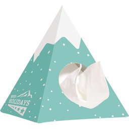 Piramide tissue box bedrukken