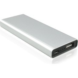 Power Bank Monaco Silver Schuin aanzicht