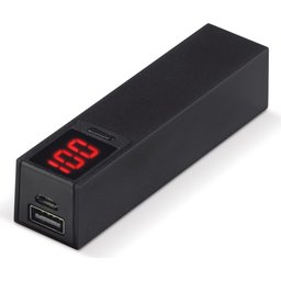 Powerbank met power indicator - 2600 mAh bedrukken