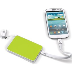 Powerbank met usb stick bedrukken