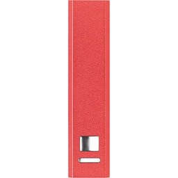 Powerbank Poweralu-rood