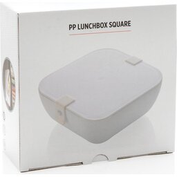 PP lunchbox vierkant-verpakking