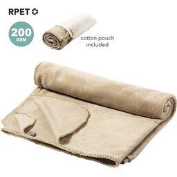 Premium RPET fleece deken