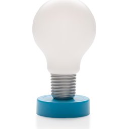 push lamp blauw