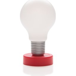 push lamp rood