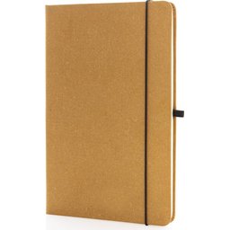 Recycled leder hardcover A5 notitieboek