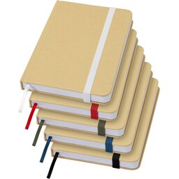 Reed A6 gerecycled notitieboek met harde kaft en effen pagina's