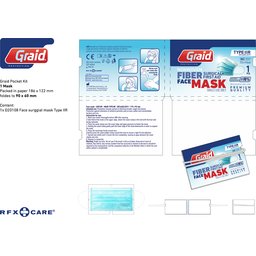 RFX Care Chirurgisch Mondmasker in gepersonaliseerde verpakking