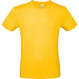 Ringgesponnen T-shirt-goud