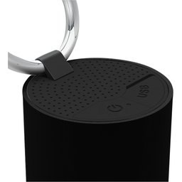 S26 speaker 3W voorzien van ring met oplichtend logo-bovenzijde