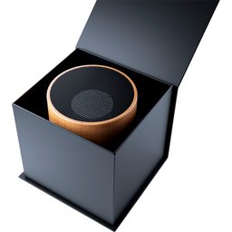 S27 speaker 3W voorzien van ring met hout-doosje