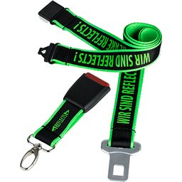 Seatbelt Car buckle lanyard