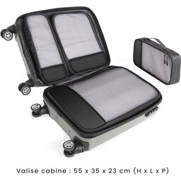 Set van 4 packing cubes 2