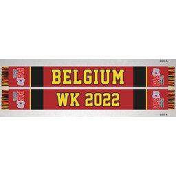 Sjaal Belgie WK voetbal 2022