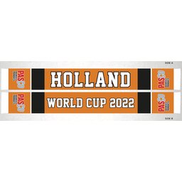 Sjaal Nederland WK voetbal 2022