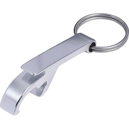 Sleutelhanger met flessenopener en blikopener