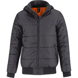 Sportieve winterjas met logo