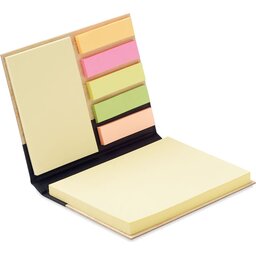Sticky note set in bamboe cover