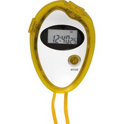 Stopwatch met chronometer, klok en alarm