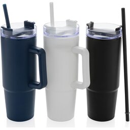 Tana RCS gerecyclede plastic tumbler met handvat 900 ml