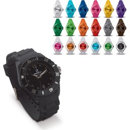 Trendy siliconen horloge