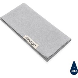 Ukiyo Aware™ 180gr 4-delige set recycled katoenen servetten-grijs