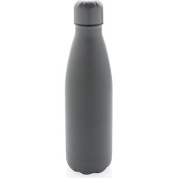 Unikleur vacuüm geïsoleerde roestvrijstalen fles- grijs