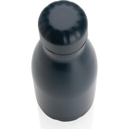 Unikleur vacuum roestvrijstalen fles 260ml-blauw bovenzijde