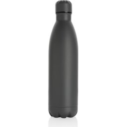 Unikleur vacuum roestvrijstalen fles 750ml-grijs recht