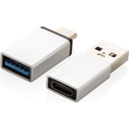 USB A en USB C adapter set