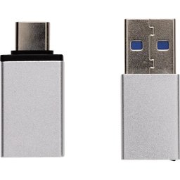 USB A en USB C adapter set-rechtop